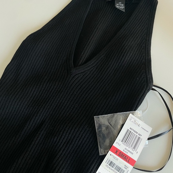 NEW WITH TAGS INC Black Knit Tank - Picture 3 of 3